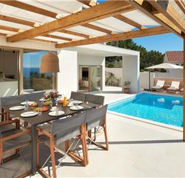 3 bedroom villa with pool and sea views Hvar island sleeps 6